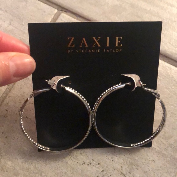 Jewelry - Zaxie New Hoop silver Earrings